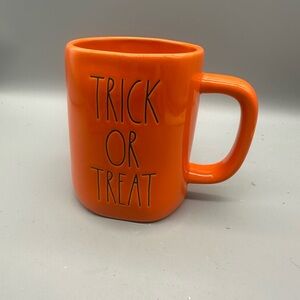Rae Dunn Orange Halloween Mug